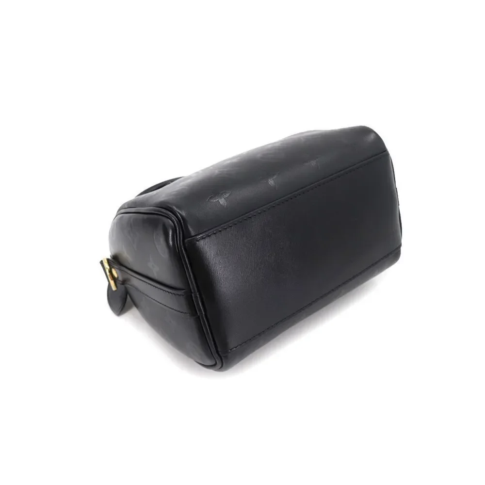 Louis Vuitton Speedy BB Empreinte Leather Chain Shoulder Bag Black